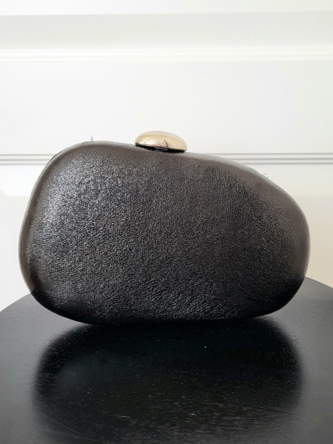 Czarna torebka kopertówka Black Glow