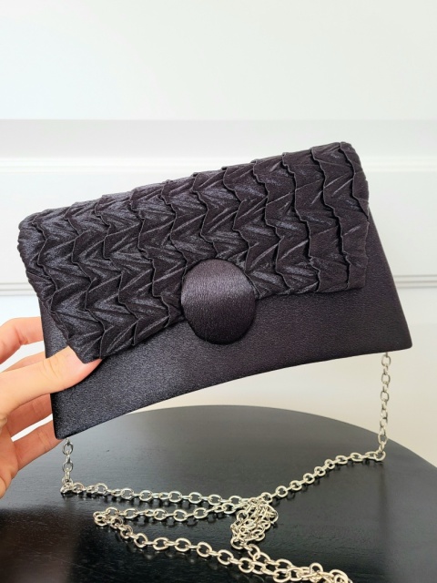 Czarna torebka kopertówka Soft Black