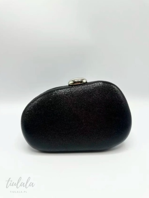 Czarna torebka kopertówka Black Glow